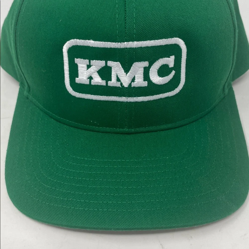 Richardson Green & White KMC Logo Cap Like New Condition